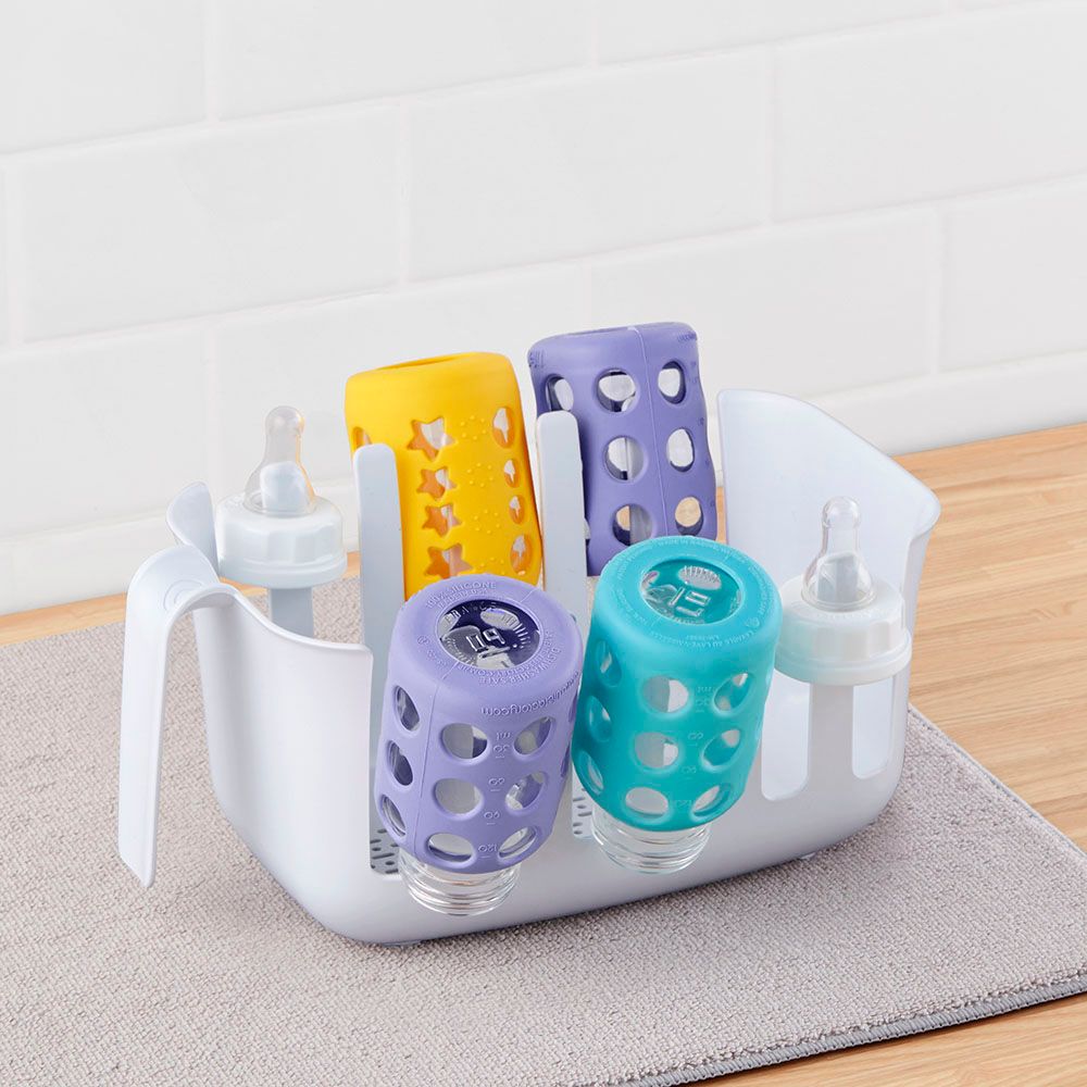 Youcopia - Dry+Store Reusable Silicone Bag Storage Rack - White