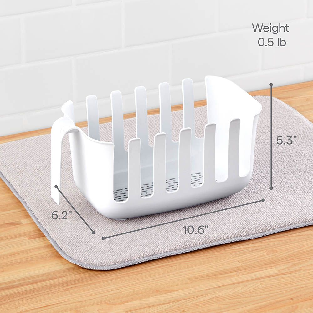 Youcopia - Dry+Store Reusable Silicone Bag Storage Rack - White