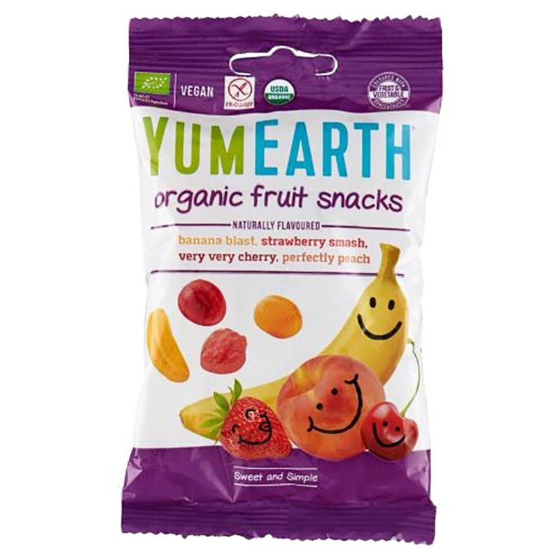 Yum Earth - Organic Fruit Snack 50g Pack of 2