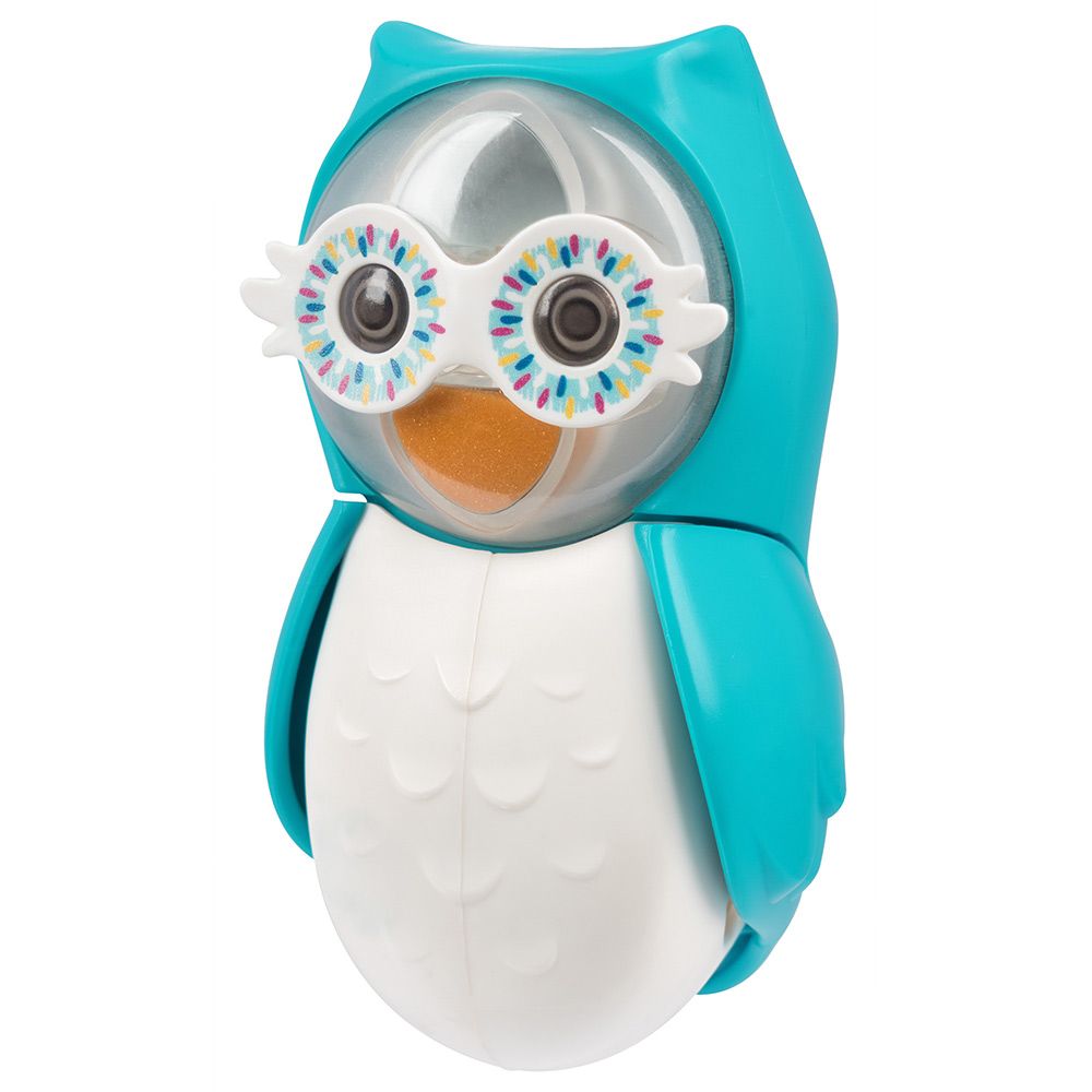 Flipper - Owl Smarty Toothbrush Holder With Timer - Blue