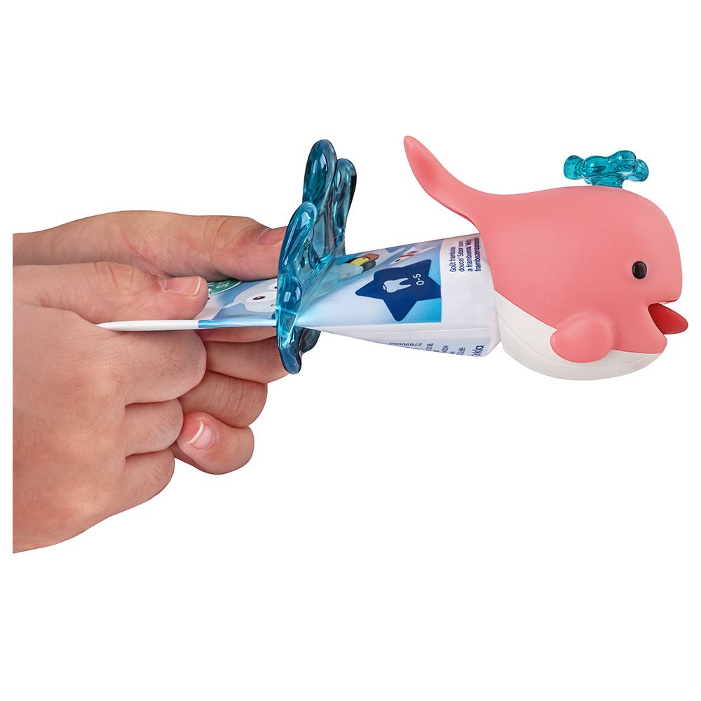 Flipper - Toothpaste Squirter Whale - Pink