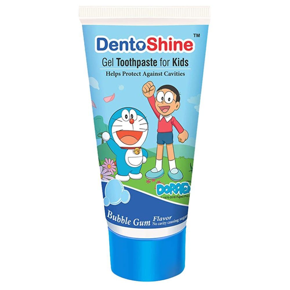 Dentoshine - Kids Doraemon Gel Toothpaste - 80g - Bubblegum