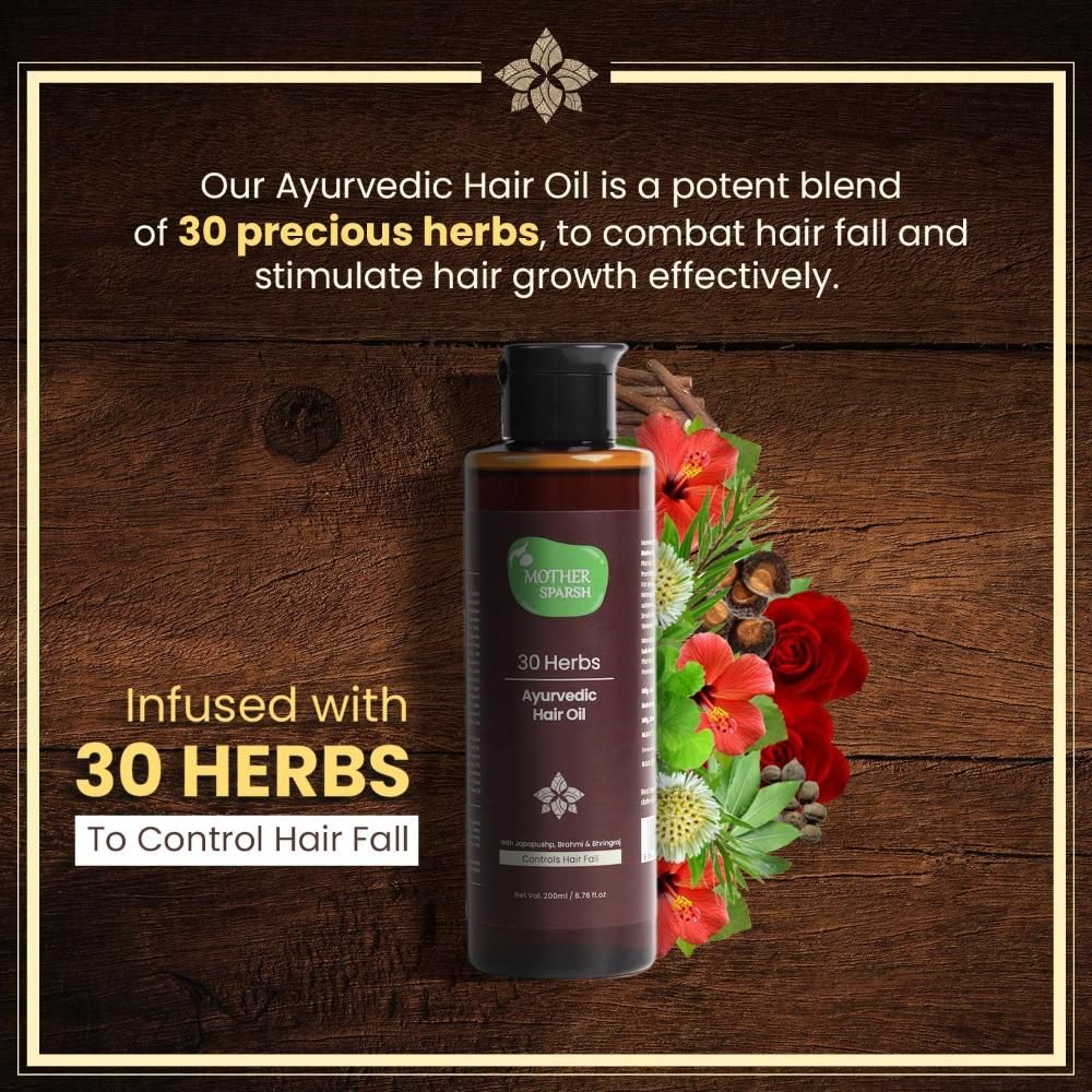 Mother Sparsh - 30 Herbs Hair Oil 200ml