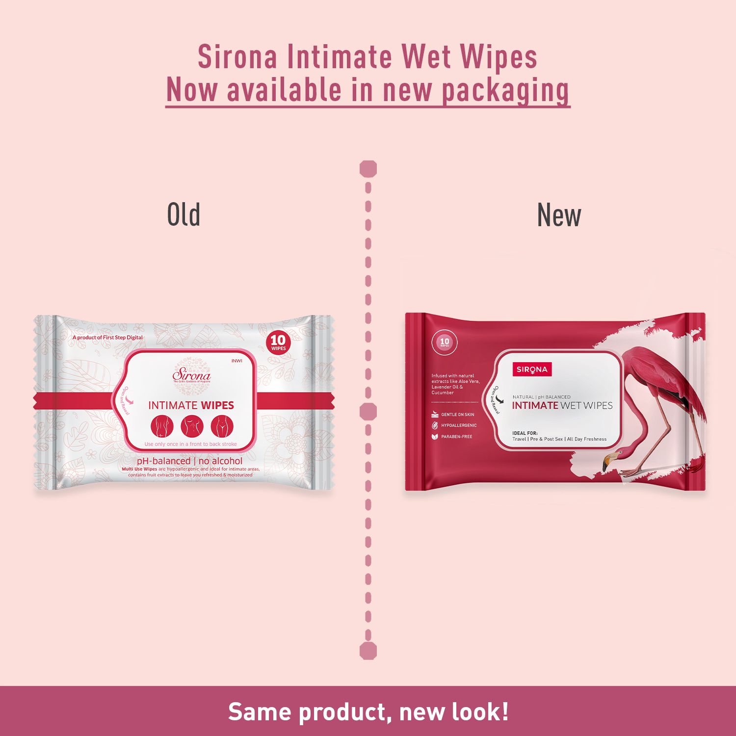 Sirona - Intimate Wet Wipes - Pack of 1