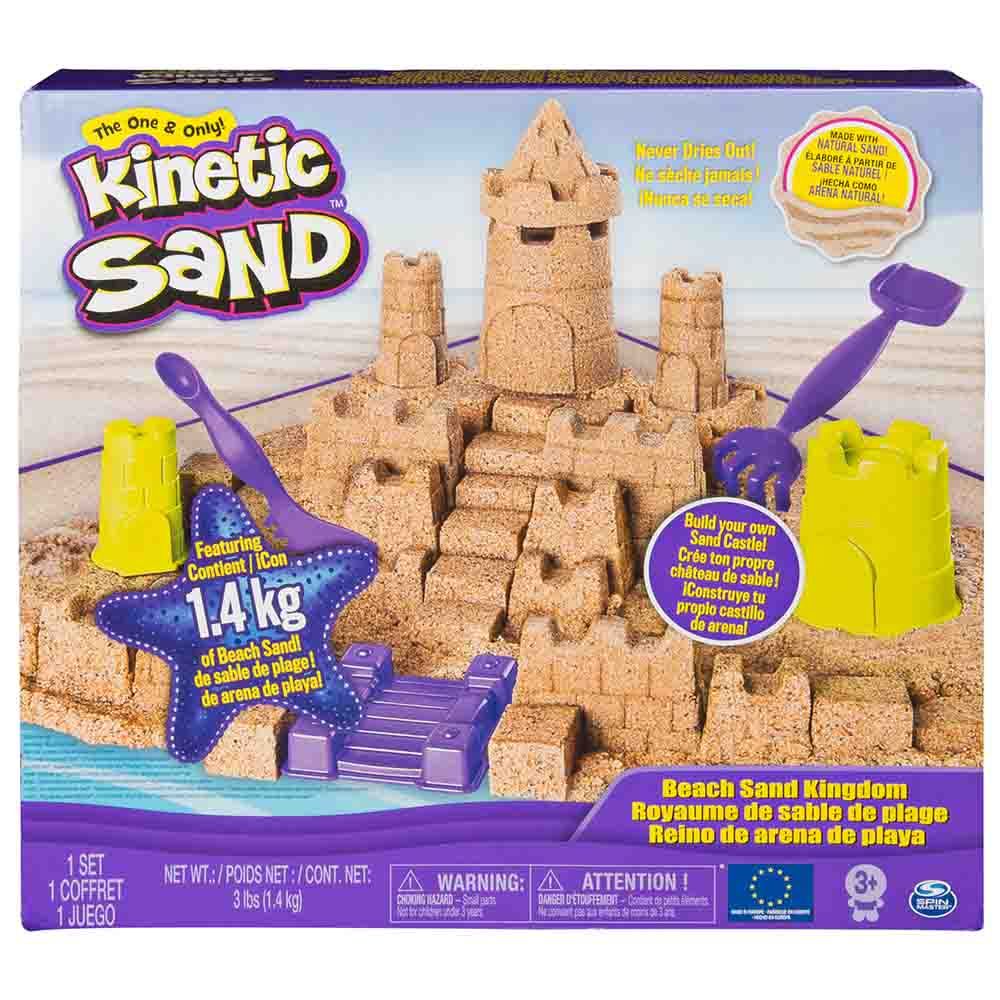 Kinetic Sand Beach Sand Kingdom 3lbs