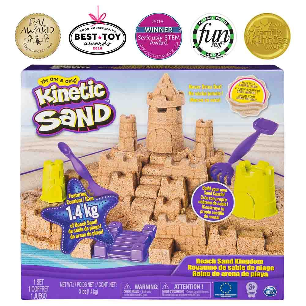 Kinetic Sand Beach Sand Kingdom 3lbs