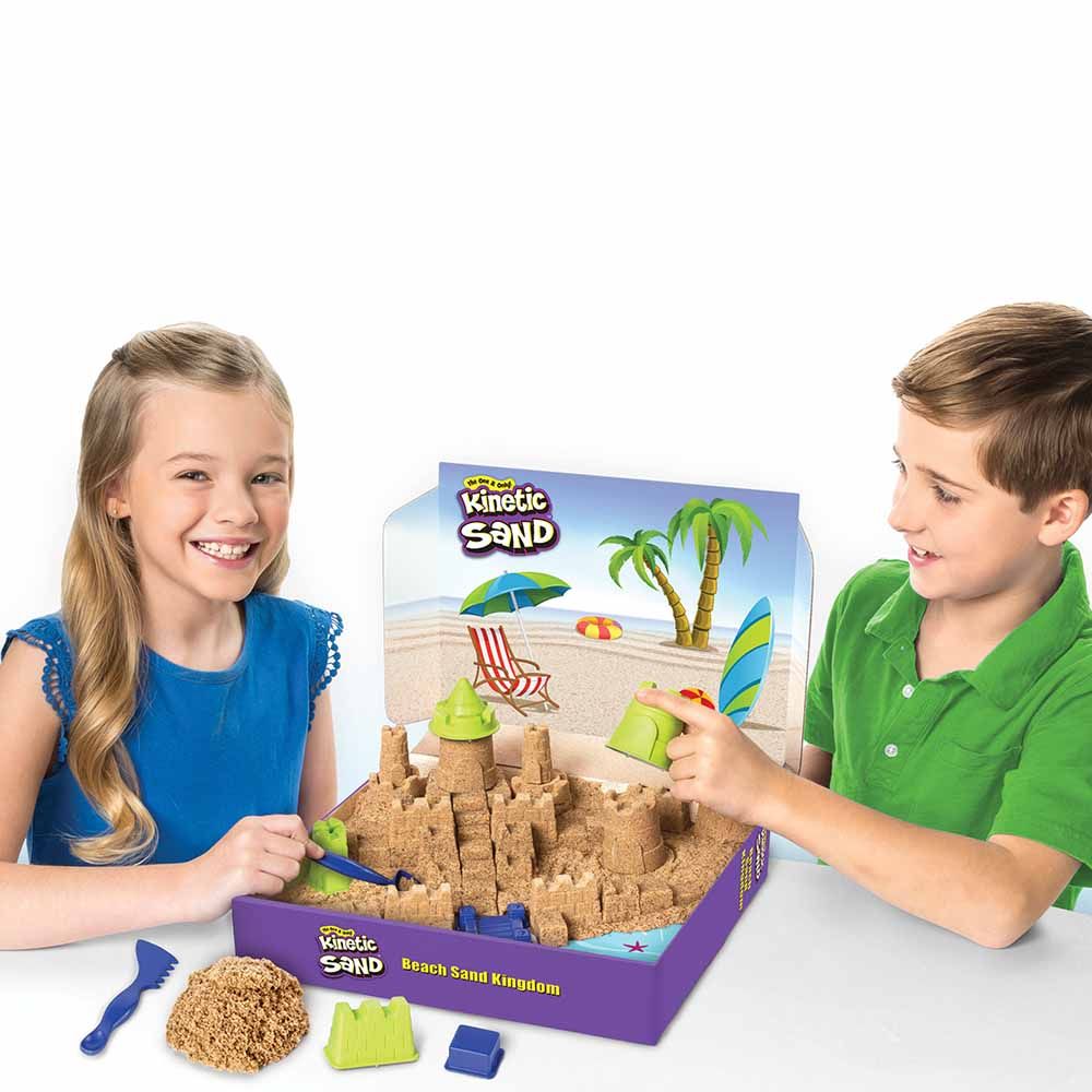 Kinetic Sand Beach Sand Kingdom 3lbs