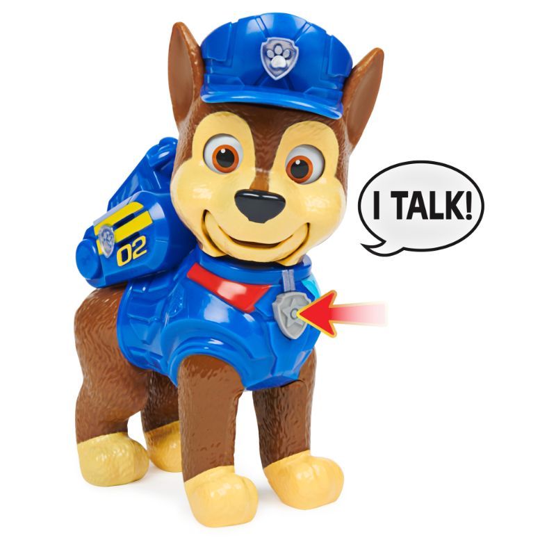 Paw Patrol The Movie Interactive Figure - Chase