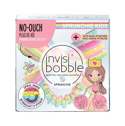 Invisibobble - دمية Slim Sprunchie للأطفال مع قوس لمطاردة قوس قزح