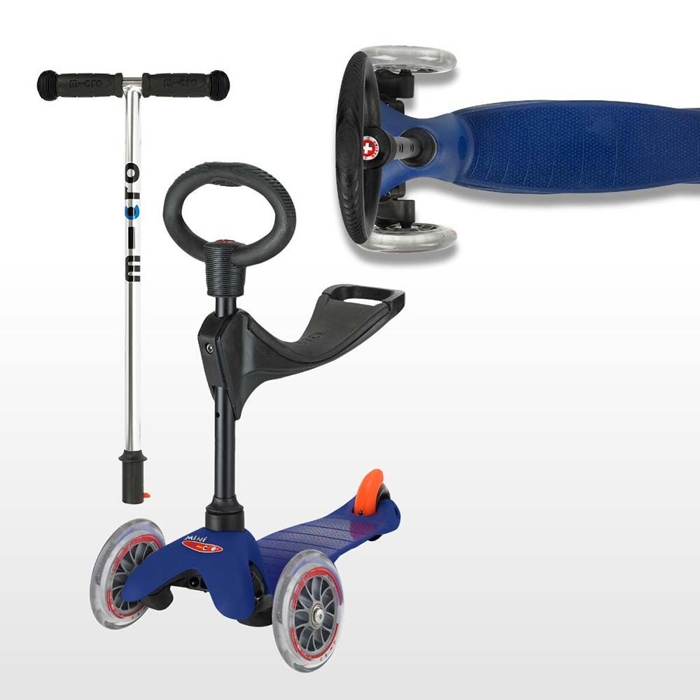 Mini Micro 3-in-1 Scooter - Blue