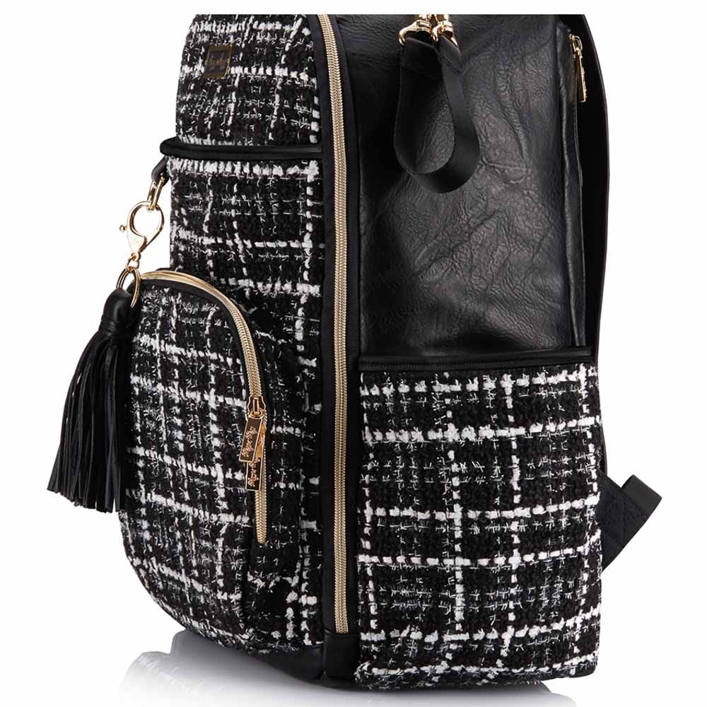 Itzy Ritzy - Boss Plus Backpack Kelly - Black