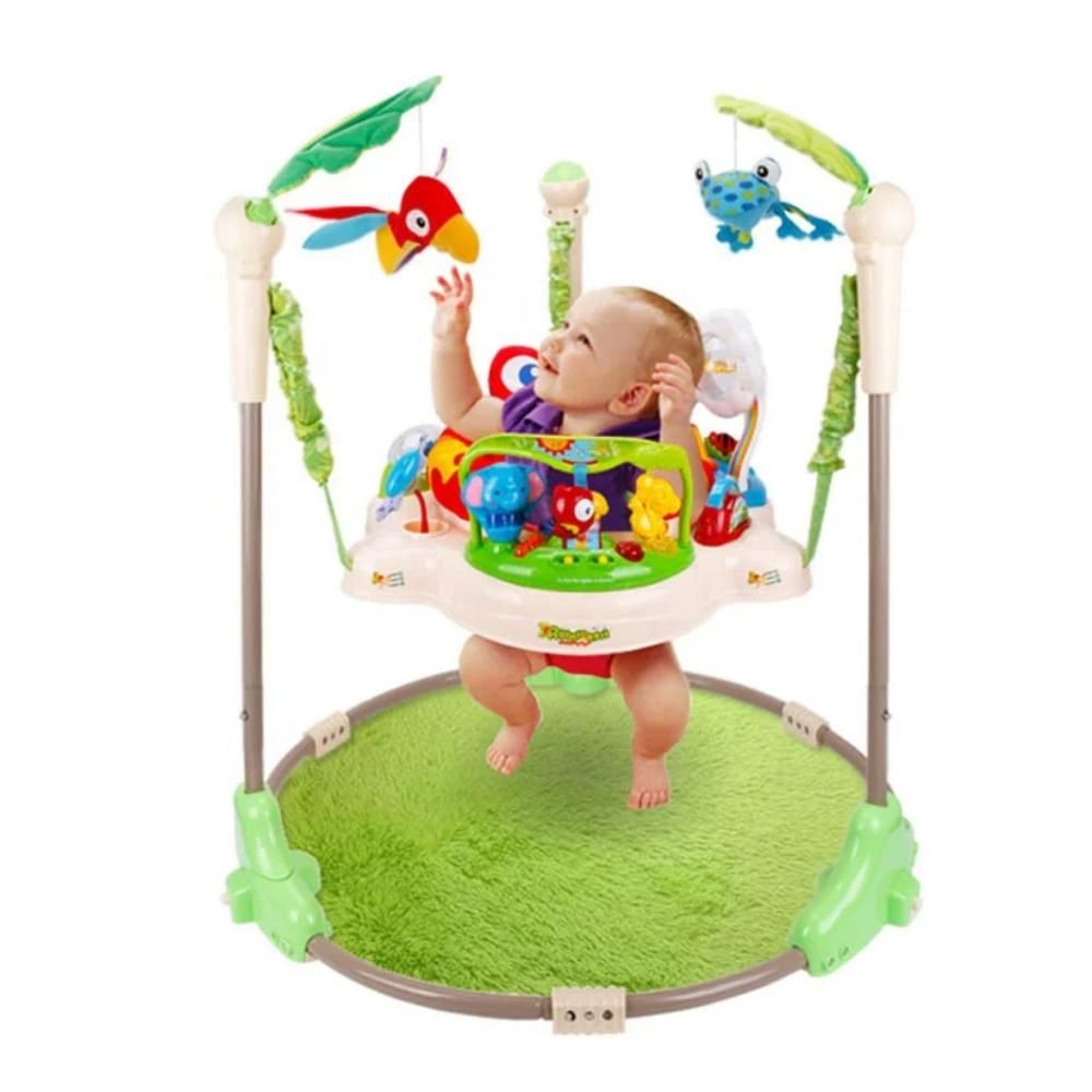 Pikkaboo - Musical Frog Baby Jumperoo