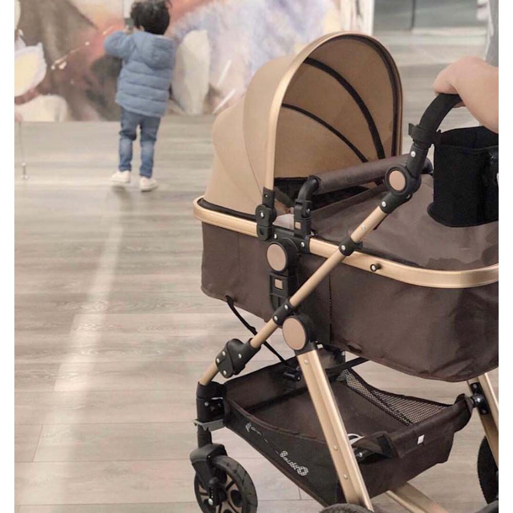 Pikkaboo - 4In1 Luxury Stroller Travel System - Beige