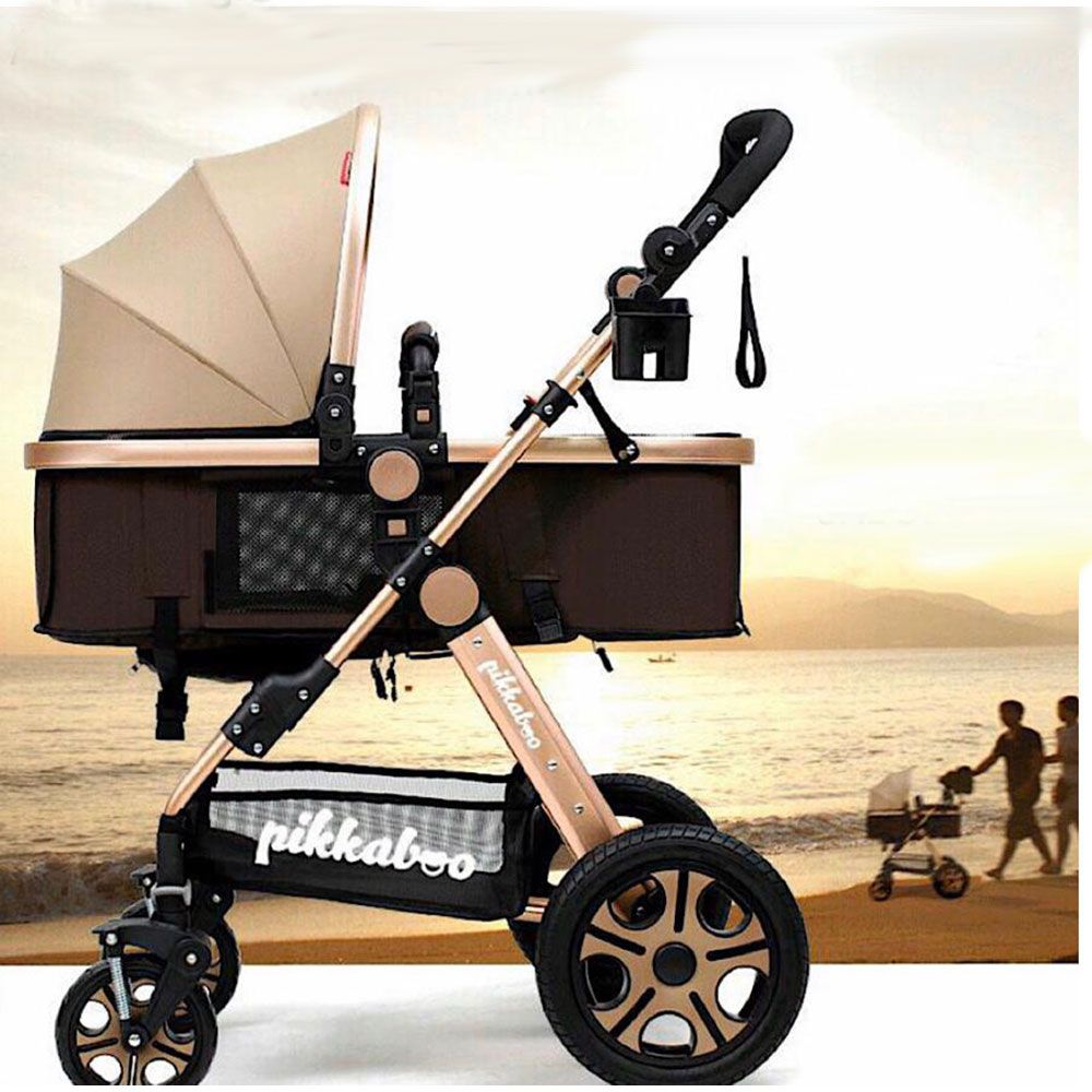 Pikkaboo - 4In1 Luxury Stroller Travel System - Beige