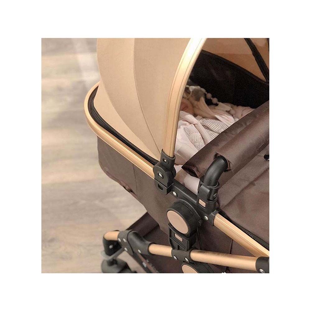 Pikkaboo - 4In1 Luxury Stroller Travel System - Beige