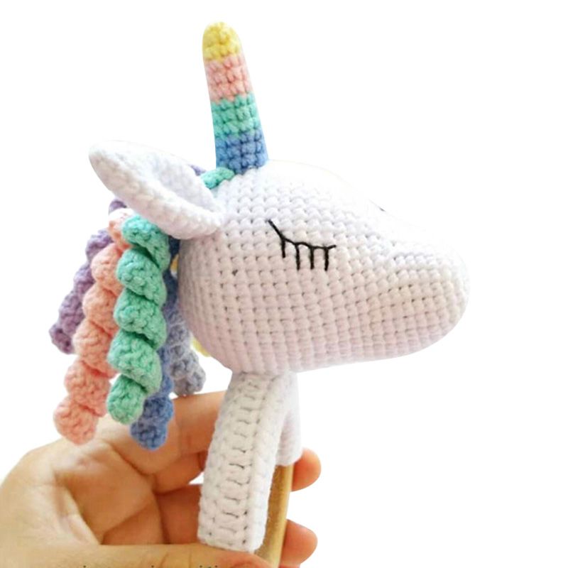 Pikkaboo - Snuggle & Play Crocheted Unicorn