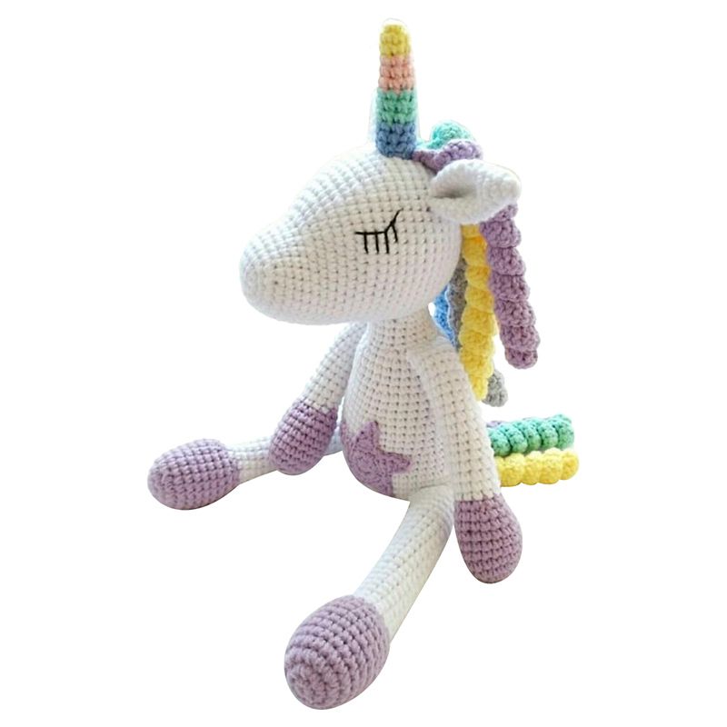 Pikkaboo - Snuggle & Play Crocheted Unicorn