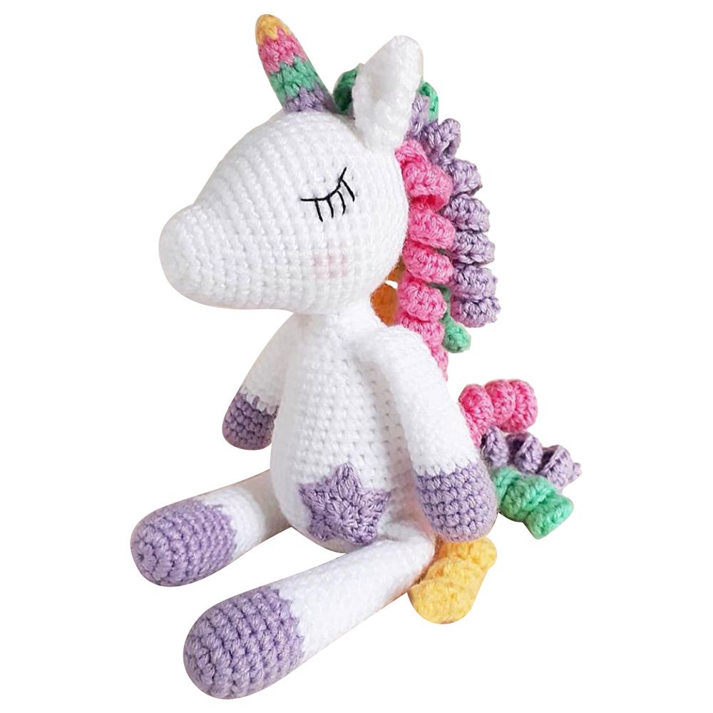 Pikkaboo - Snuggle & Play Crocheted Unicorn