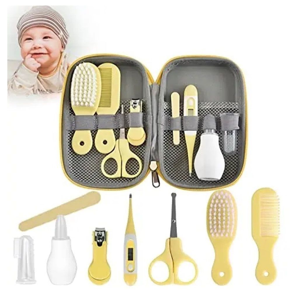 Pikkaboo - 8-In-1 Premium Babycare Grooming Kit w/ Eva Box