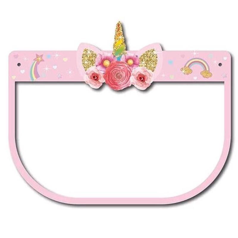 Pikkaboo Kids Protective Face Shield + Elastic Band - Unicorn