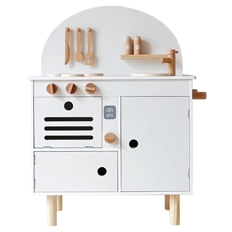 Woody Buddy - Vintage Kitchen - White