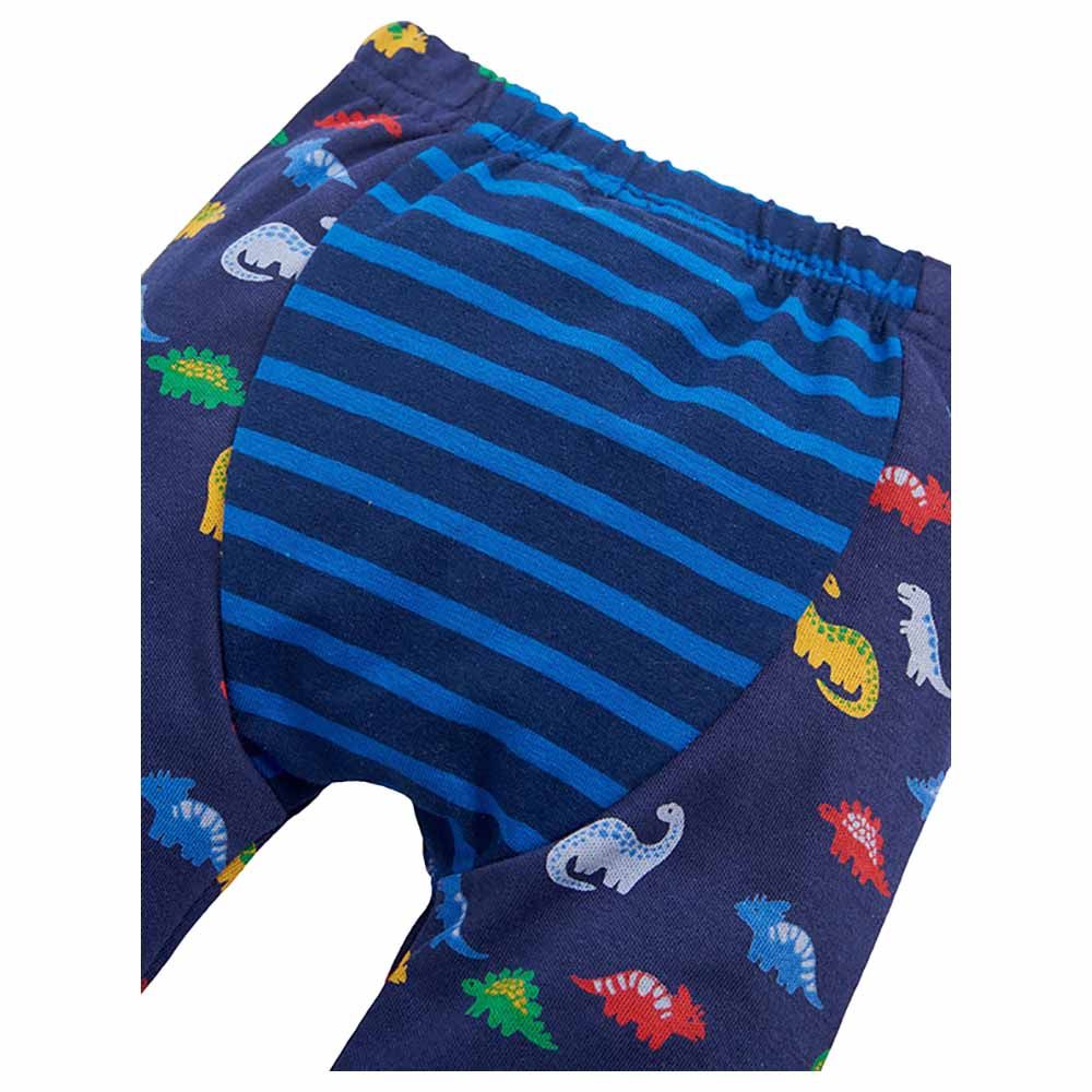 Jojo Maman Bebe - Pack of 2 Dino Baby Leggings - Navy