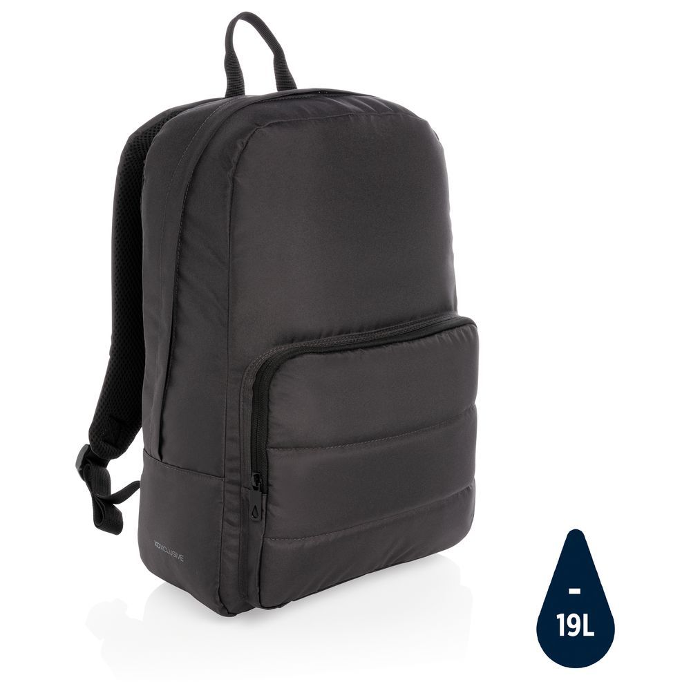 Impact - Aware RPET Basic 15.6" Laptop Backpack - Black