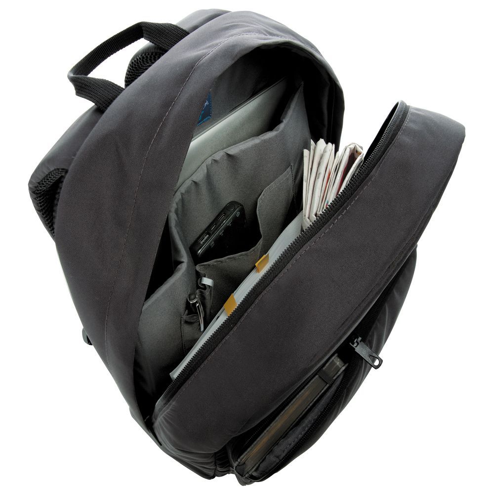 Impact - Aware RPET Basic 15.6" Laptop Backpack - Black