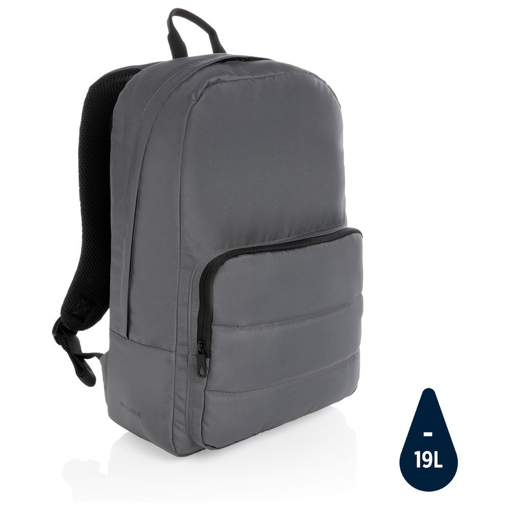 Impact - Aware RPET Basic 15.6" Laptop Backpack - Grey