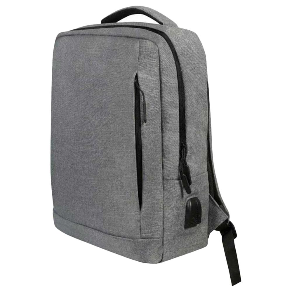 Giftology - Baruth Grs-Certified Recycled Backpack 15-inch - Grey