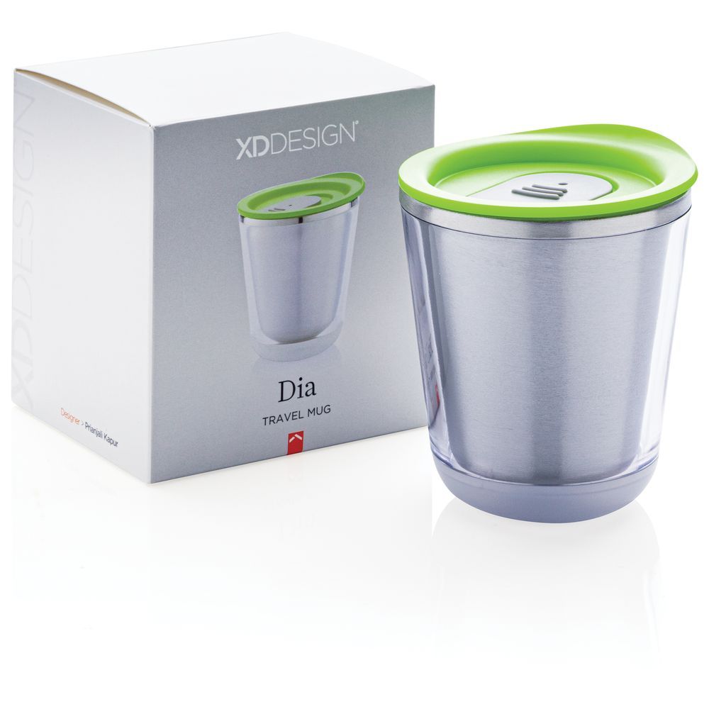 XD Design - Dia Stainless Steel Coffee Mug - Lime