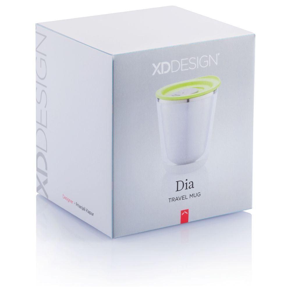 XD Design - Dia Stainless Steel Coffee Mug - Lime