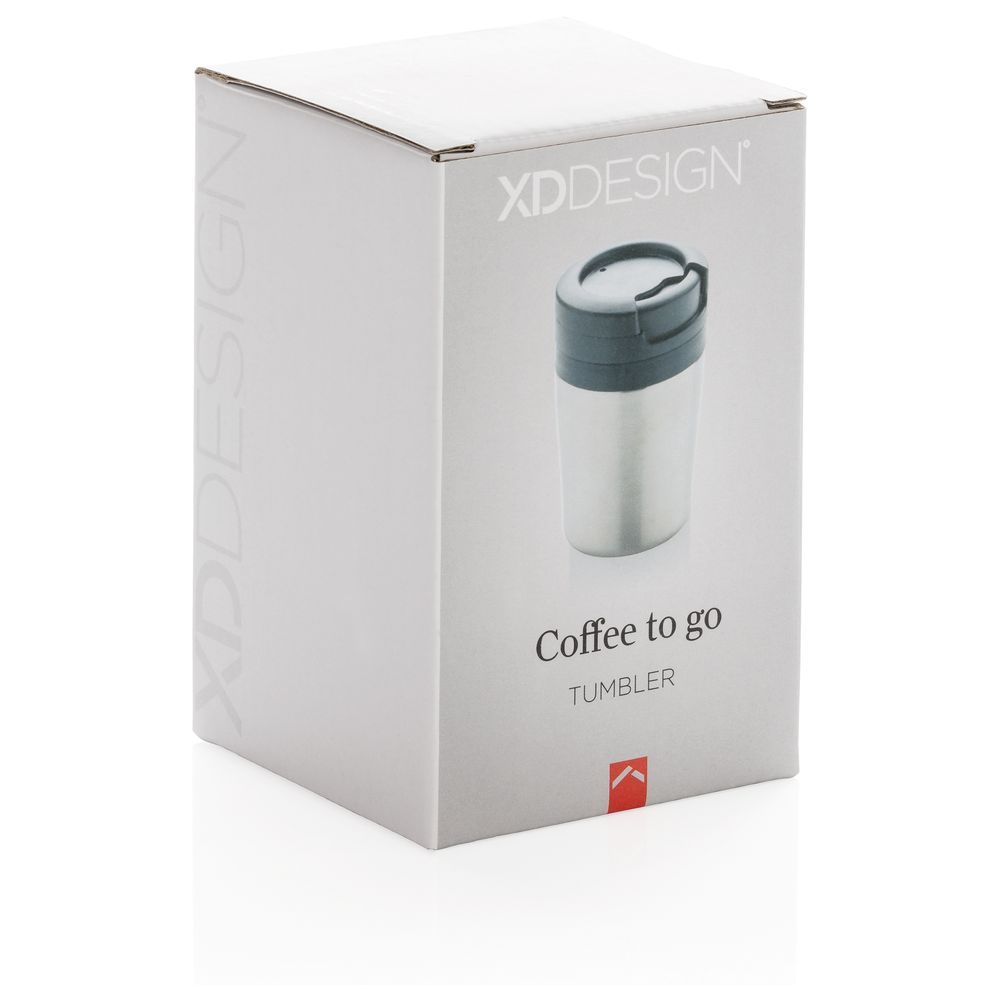 XD Design - Bevage Double Walled Mug 160ml - Silver