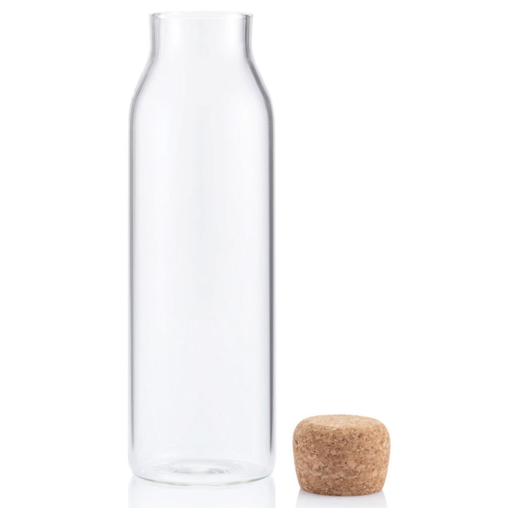 Eco-Neutral - Dellach Borosilicate Glass Bottle W/ Cork Lid