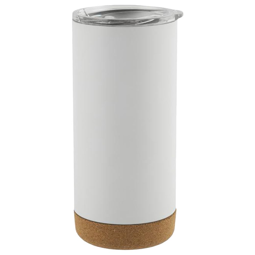 Giftology - Rastatt - Insulated Tumbler W/ Cork Base - White