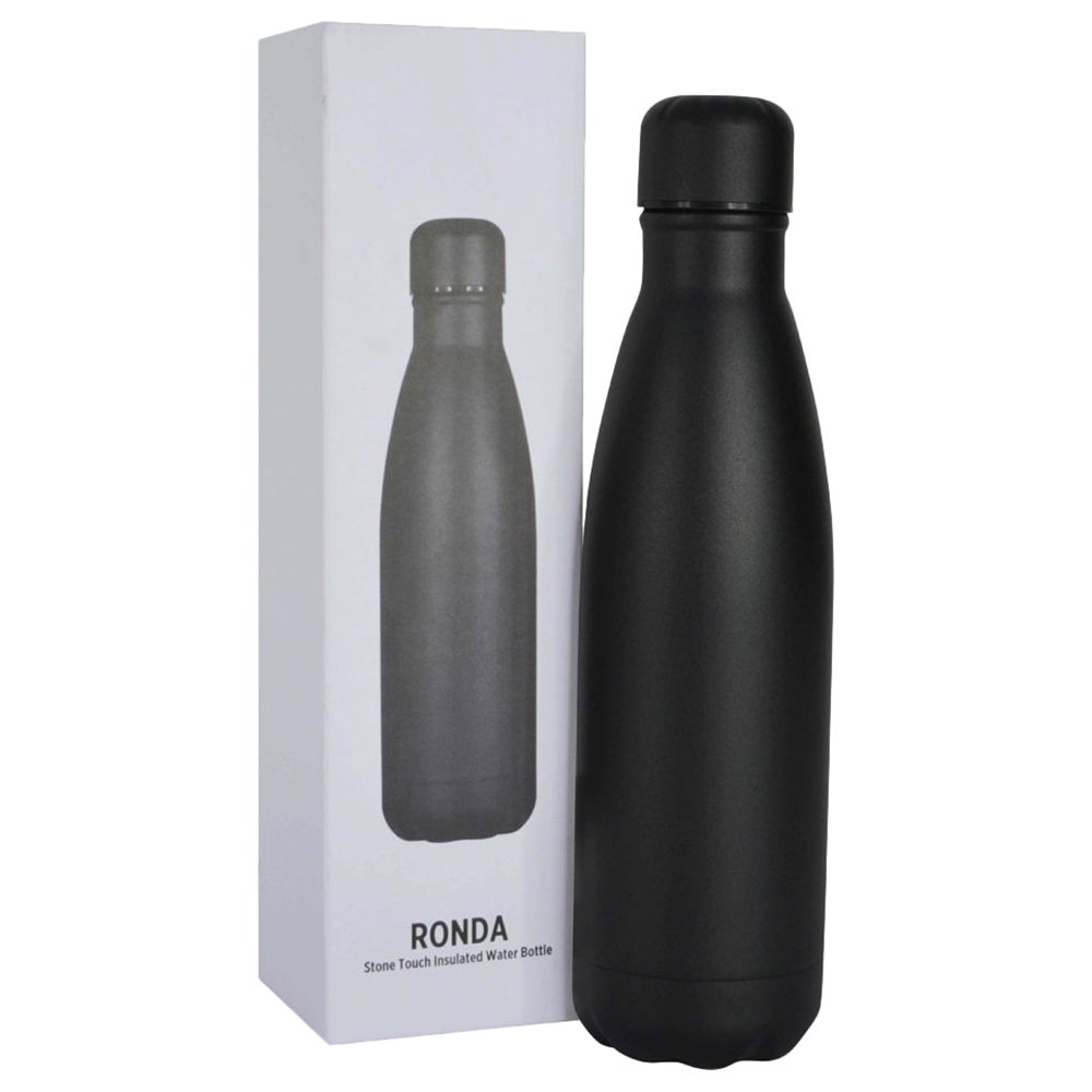 Giftology - Ronda Insulated Water Bottle - Black