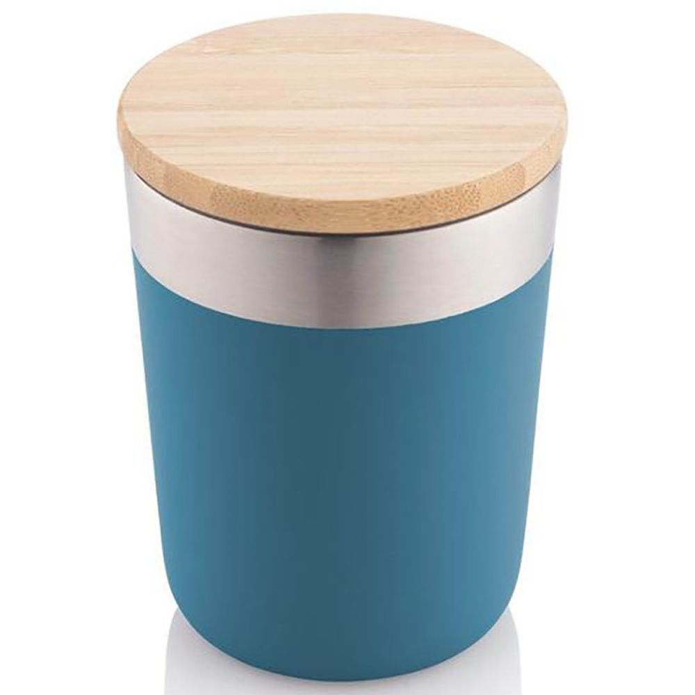 Hans Larsen - Change Collection Insulated Mug w/ Bamboo Lid - Blue