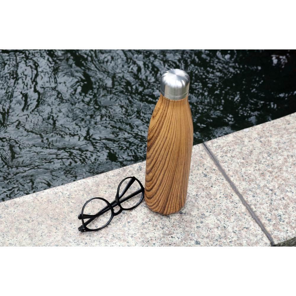 Hans Larsen - Geyer Stainless Steel Water Bottle - Brown