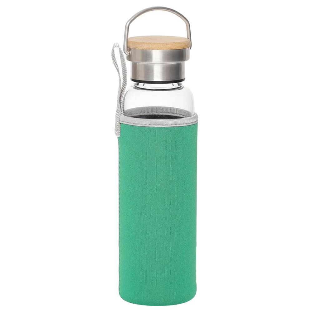 Hans Larsen - Floha Borosilicate Bottle W/ Neo Sleeve - Green