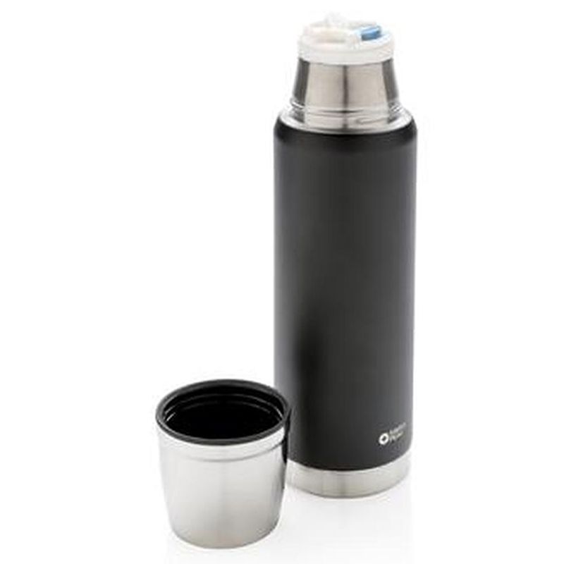 Swiss Peak - Elite Copper Vacuum Flask 0.5L - Black