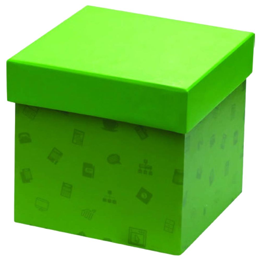 Eco-Neutral - Vernon Desktop Memo Cube - Green