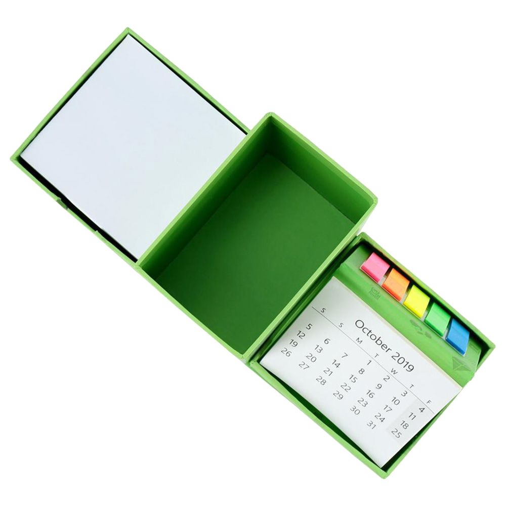 Eco-Neutral - Kalmar Memo/Calendar Cube - Eco Green