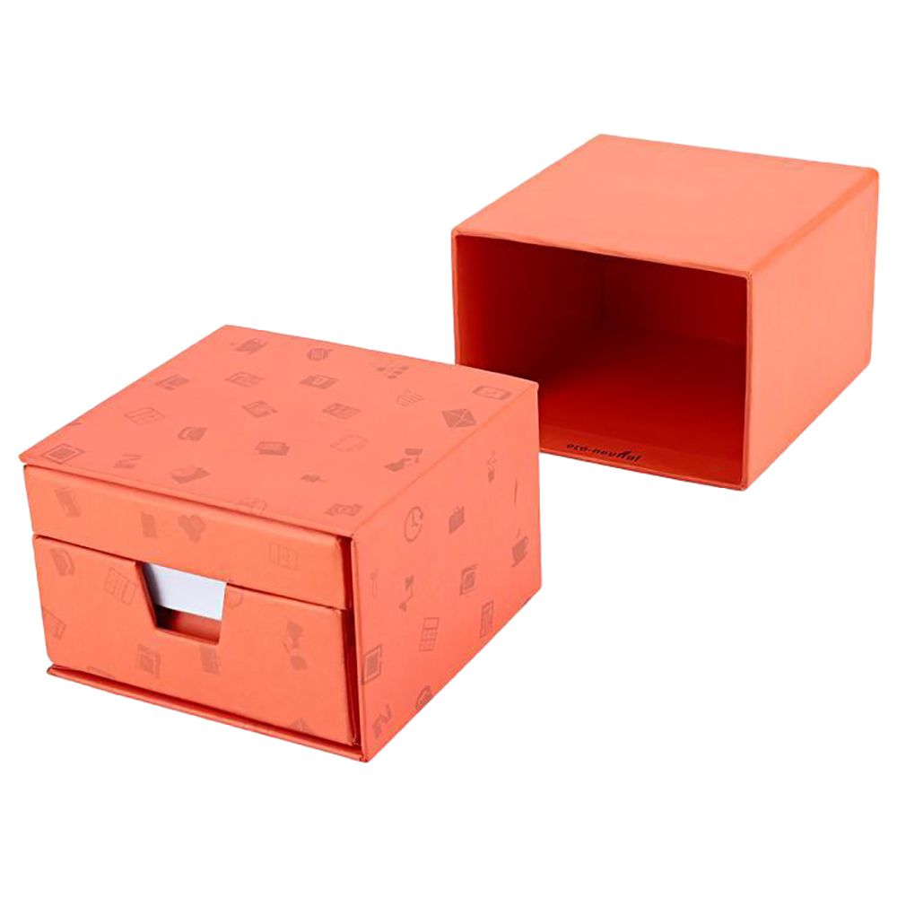 Eco-Neutral - Kalmar Memo/Calendar Cube - Orange