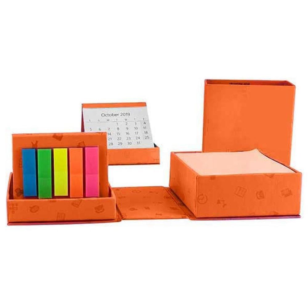 Eco-Neutral - Kalmar Memo/Calendar Cube - Orange