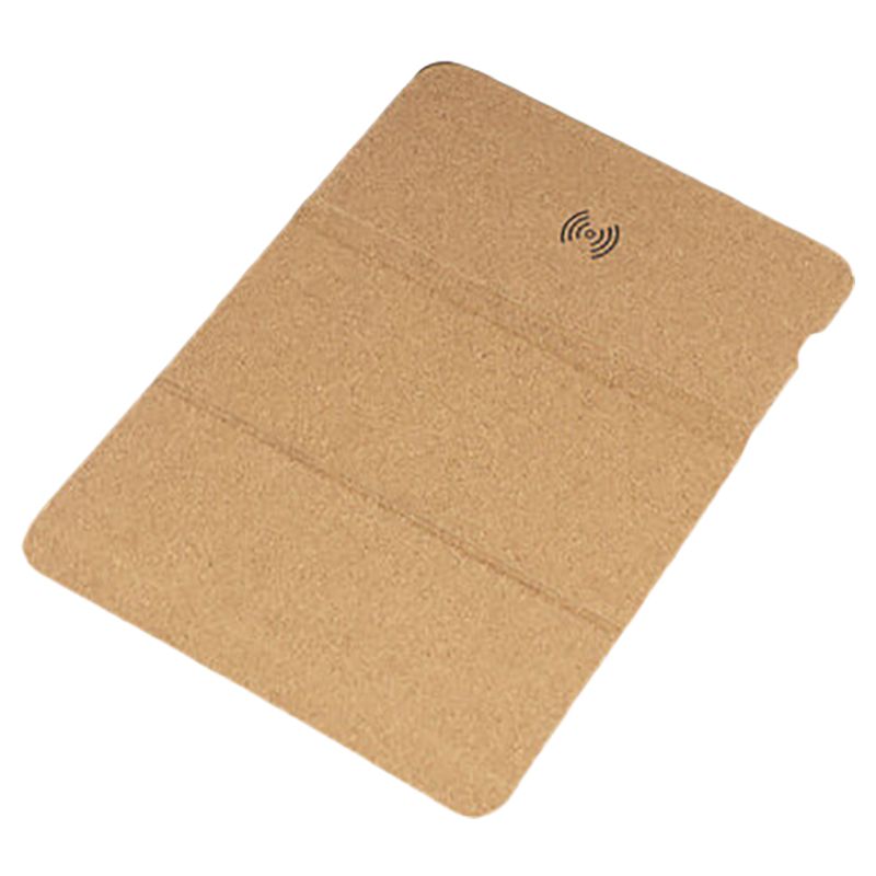 Giftology - Debno Cork Mouse Pad With 15W Wireless Charger