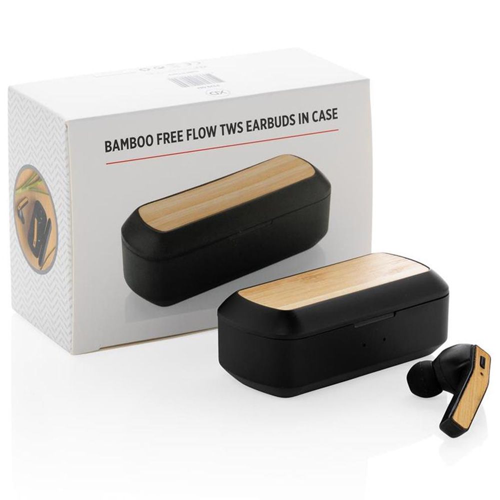 Xd Design - Bebra Bamboo Free Flow Tws Earbuds In Charging Case