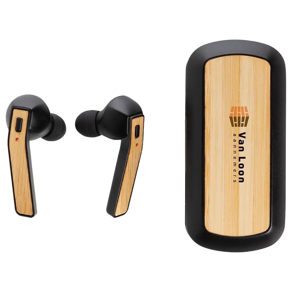 Xd Design - Bebra Bamboo Free Flow Tws Earbuds In Charging Case