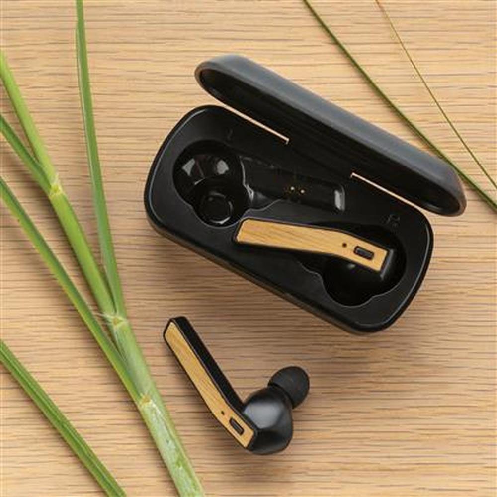 Xd Design - Bebra Bamboo Free Flow Tws Earbuds In Charging Case