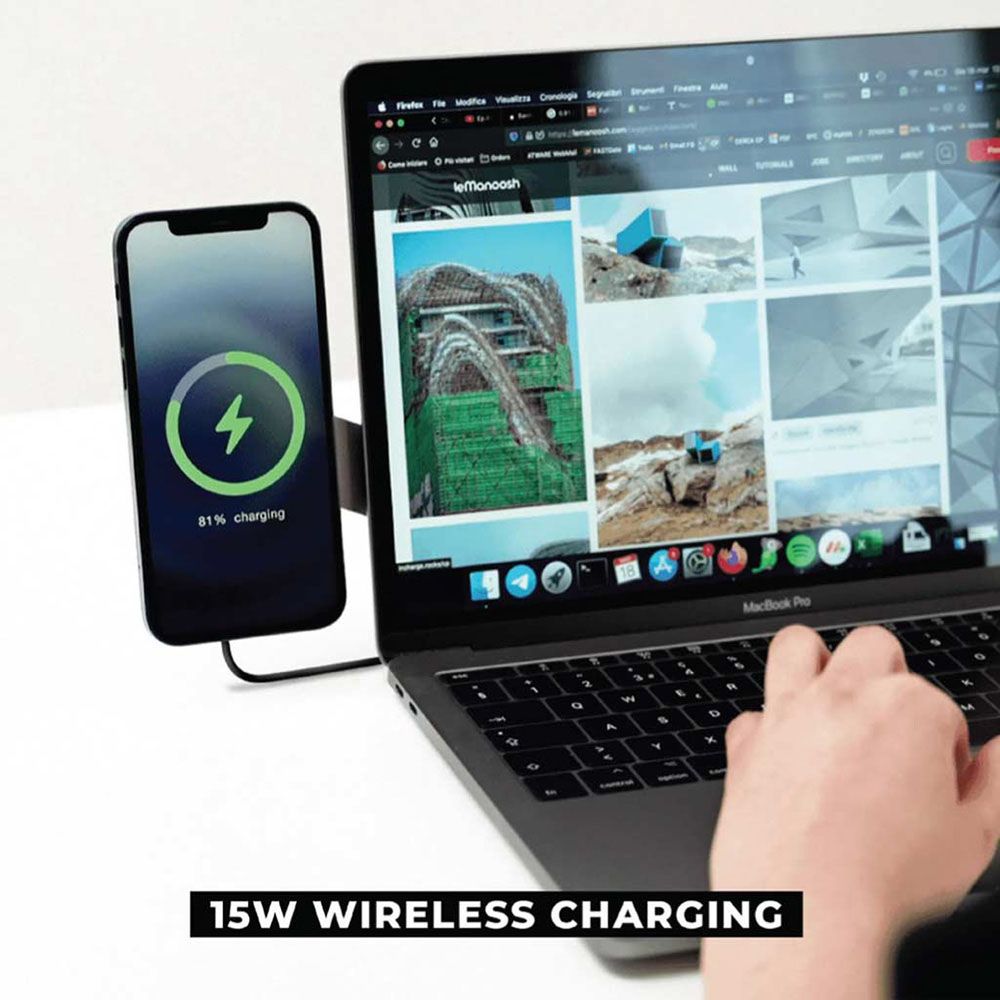 Memorii - Dabie Set Of Magnetic Mount And Wireless Charger