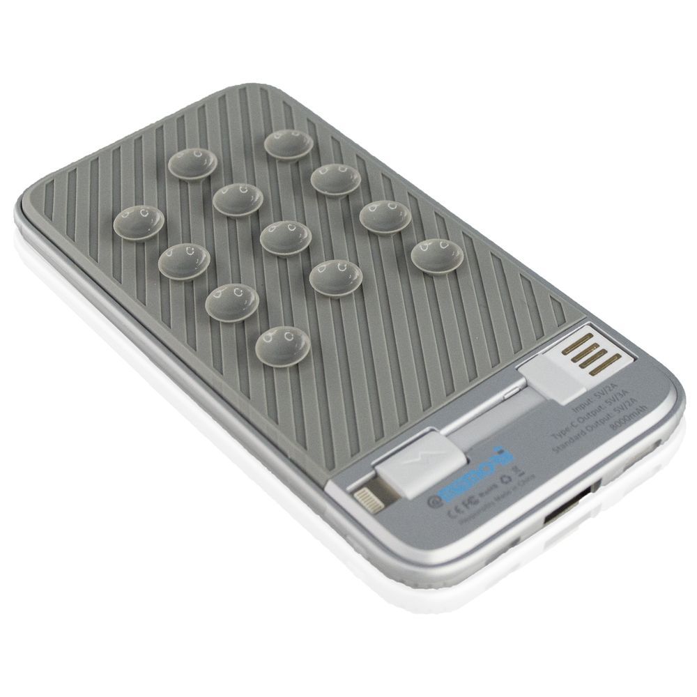 Memorii - Squip 8000Mah Powerbank - Silver